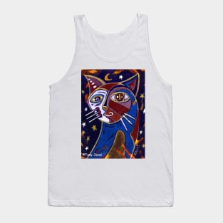 'Midnight Cat' Tank Top